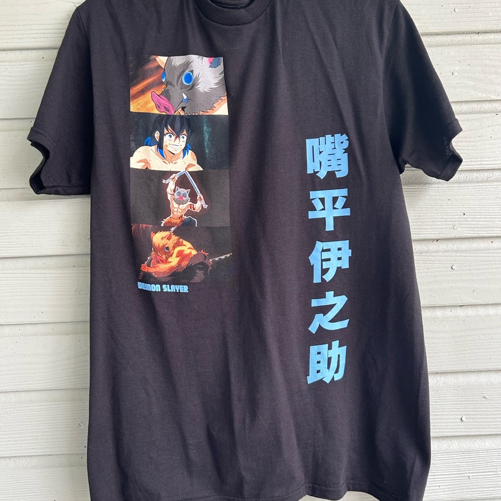 Black and Blue Graphic T-Shirts